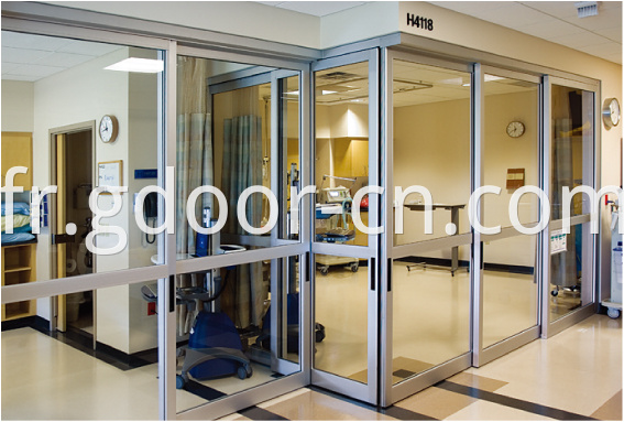 Anti-bacterial Hermetic Operating Room Automatic Sliding Glass Doors